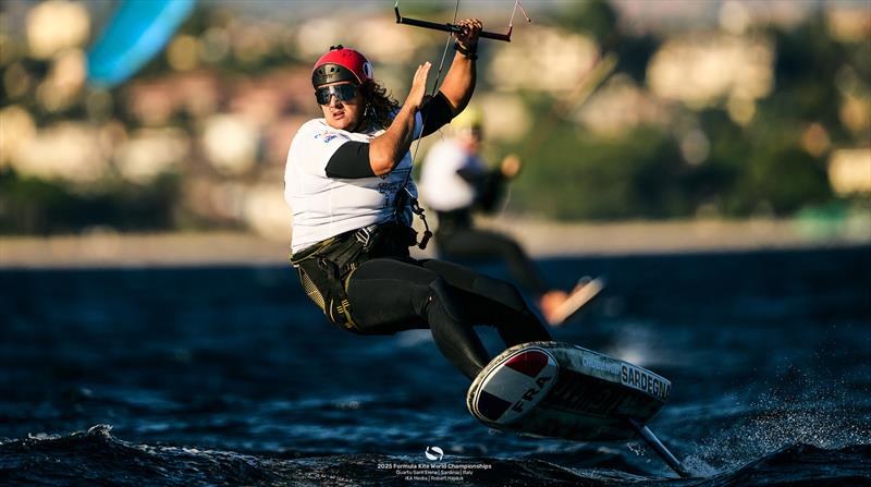 Race win for Benoit Gomez, Frenchman going fast and into the final day - 2025 Formula Kite World Championships - photo © IKA Media / Robert Hajduk