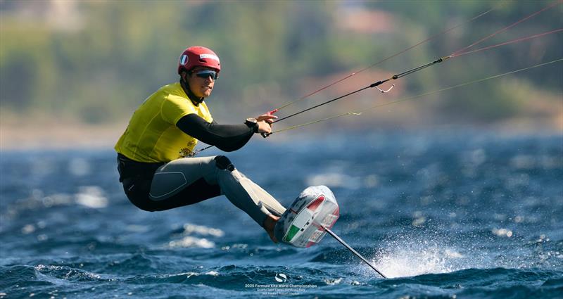 Riccardo Pianosi felt good, went fast, won on home waters - 2025 Formula Kite Worlds Quartu Sant'Elena - photo © IKA Media / Robert Hajduk