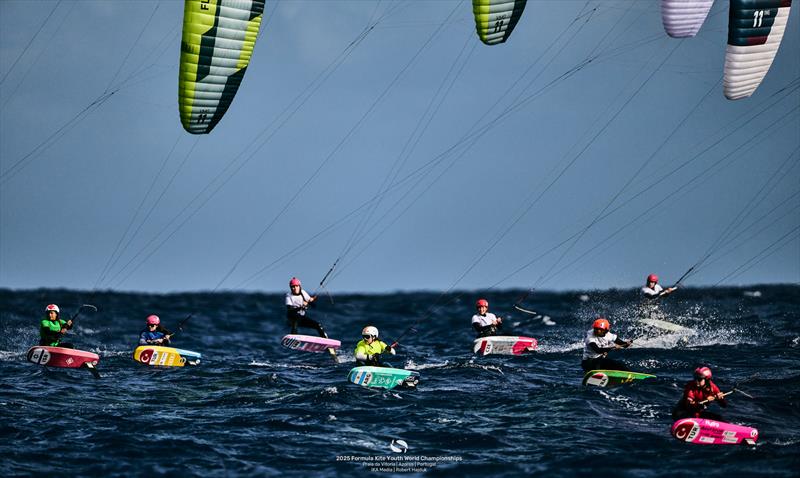 Women's start - 2025 IKA Youth World Championships day 4 - photo © IKA Media / Robert Hajduk