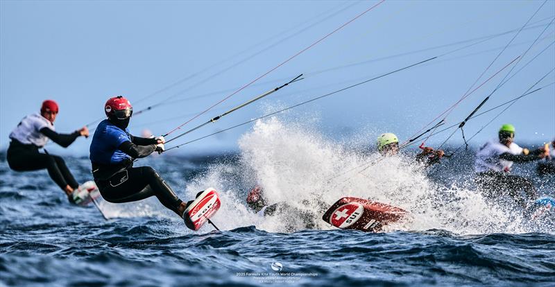A crazy day on the Azores sea - 2025 IKA Youth World Championships day 4 - photo © IKA Media / Robert Hajduk