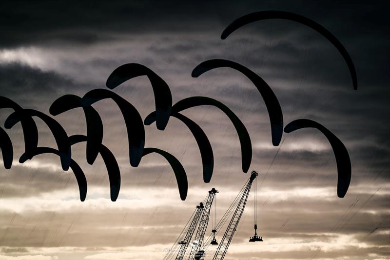 The weather pushed sailors to their limits - 2025 IKA Youth World Championships photo copyright IKA Media / Robert Hajduk taken at  and featuring the Kiteboarding class