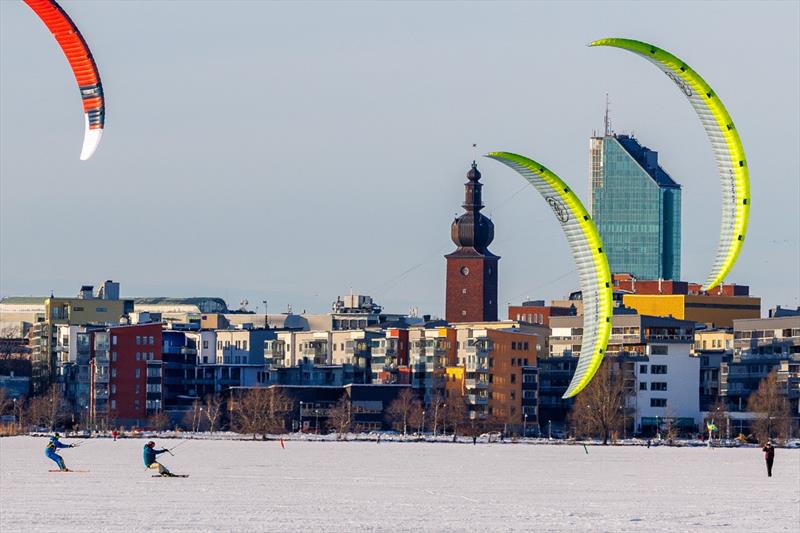 2026 Ice and Snow Sailing World Championships Open in Västerås, Sweden - photo © Richard Strom
