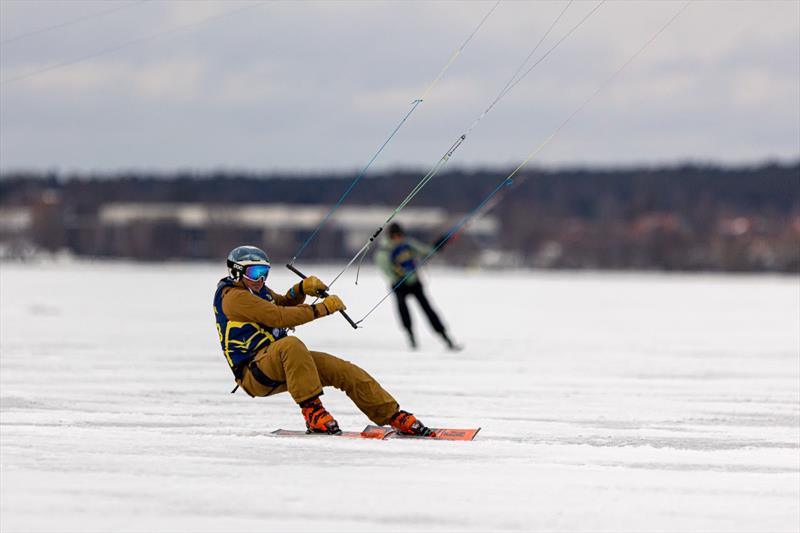 2026 Ice and Snow Sailing World Championships in Västerås, Sweden - Day 1 photo copyright Marijo Grigic taken at  and featuring the Kiteboarding class
