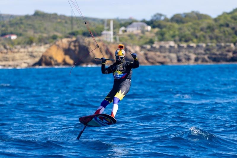 Antigua's Olympic Kiteboarder Tiger Tyson - photo © Arthur Daniel