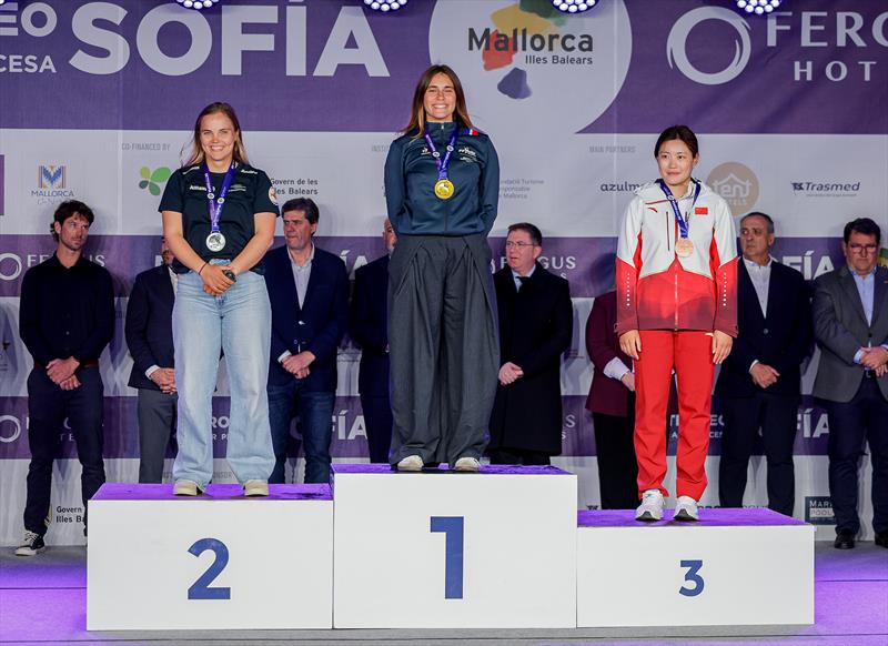 Formula Kite Women's Podium - 55th Trofeo Princesa Sofia Mallorca by FERGUS Hotels Prize Giving photo copyright Sailing Energy / Princesa Sofía Mallorca taken at Real Club Náutico de Palma and featuring the Kiteboarding class