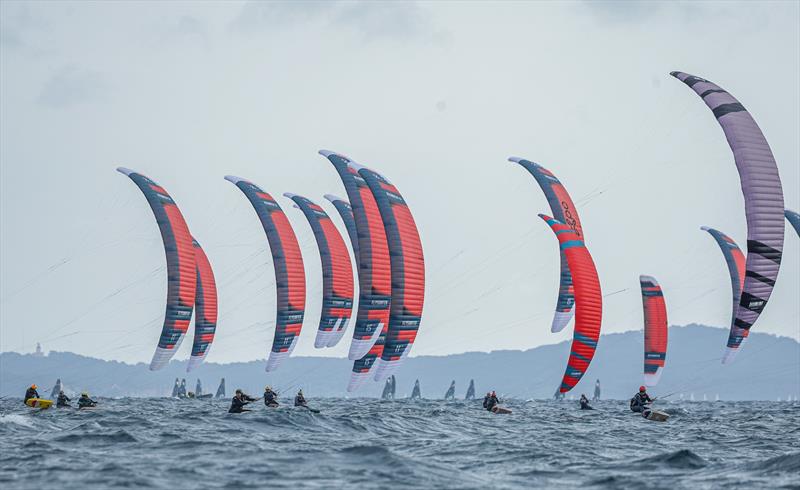 Formula Kite Women - 57th French Olympic Week in Hyères - Day 3 - photo © Sailing Energy / French Olympic Week Hyères - TPM