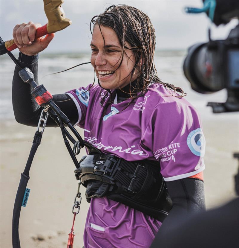 Claudia Leon - GKA Freestyle Kite World Cup Borkum - photo © Lukas Stiller