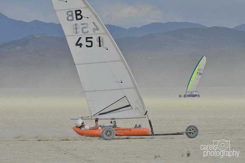Final races of the 14th Landsailing World Championship in Nevada photo copyright Carels Photography / www.carelsphotography.net taken at  and featuring the Land Yacht class