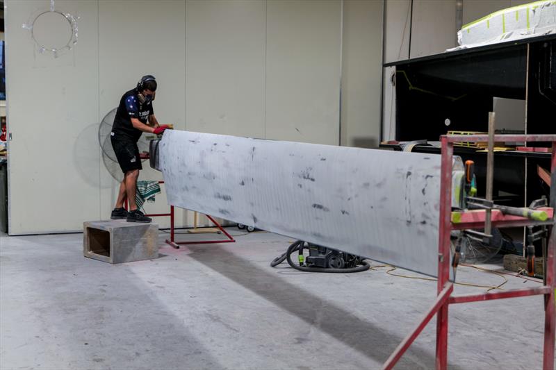 World Wind Powered Landspeed Record Challenge - Emirates Team New Zealand - mid April 2022 update - photo © Emirates Team New Zealand