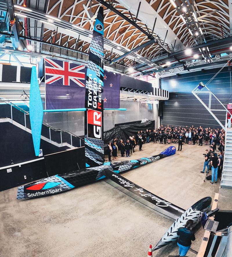 Launch and Christening - Horonuku - Project Speed - May 2022 - photo © Hamish Hooper / Emirates Team New Zealand