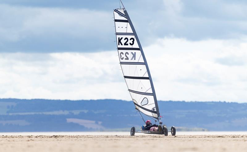 BFSLYC Landyacht Series round 8 at Hoylake photo copyright Mark Lloyd / www.lloydimages.com taken at Wirral Sand Yacht Club and featuring the Land Yacht class