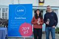 Ed Bradburn and Holly Evans win the Craftinsure Lark open meeting at Itchenor
