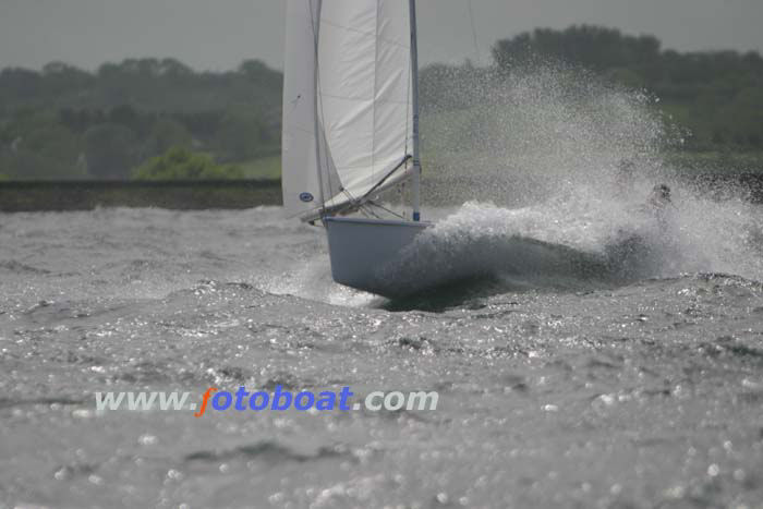 Full on breeze and a few dismastings during the Lark Inlands at Bristol - photo © Mike Rice / www.fotoboat.com