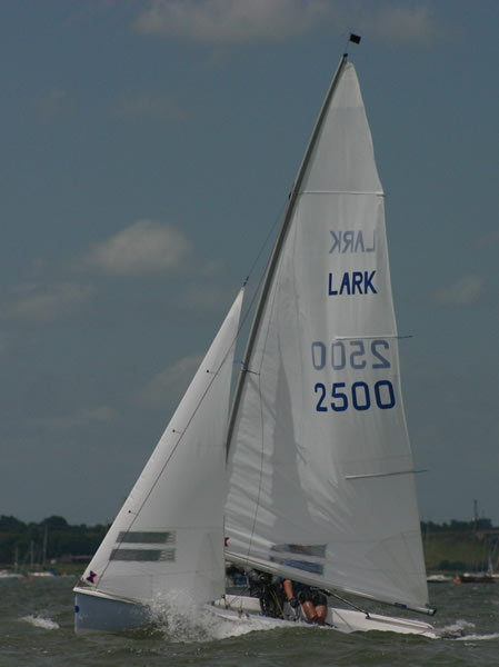 The latest round of the Lark Belle Isle Series takes place at Royal Harwich photo copyright LCOA / RHYC taken at Royal Harwich Yacht Club and featuring the Lark class