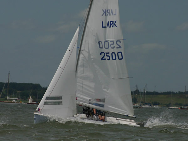 The latest round of the Lark Belle Isle Series takes place at Royal Harwich photo copyright LCOA / RHYC taken at Royal Harwich Yacht Club and featuring the Lark class