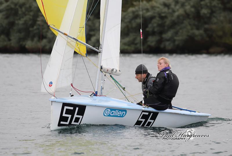 Delph SC during the 52nd West Lancs Yacht Club 24 Hour Race photo copyright Paul Hargreaves taken at West Lancashire Yacht Club and featuring the Lark class