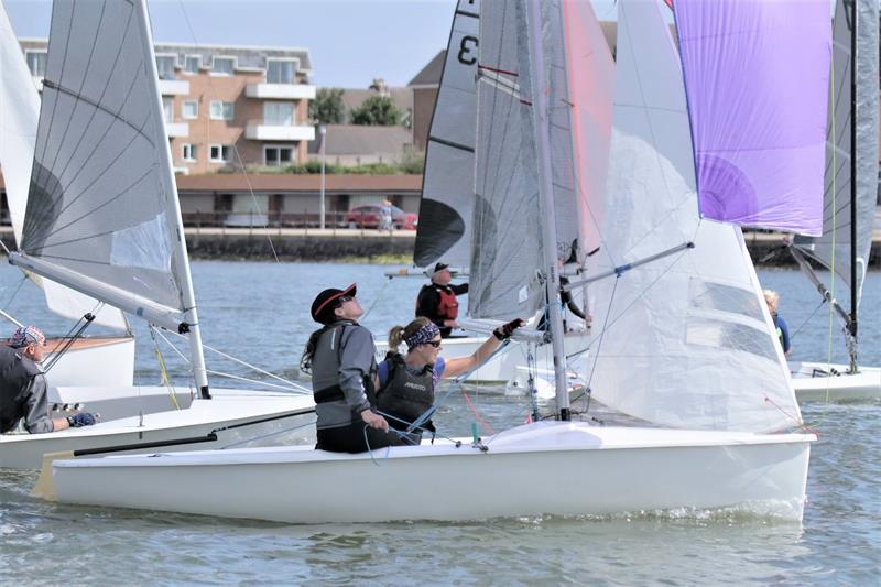 Racing on the Marine Lake during the West Kirby/Dee Sailing Club Regatta - photo © Alan Jenkins