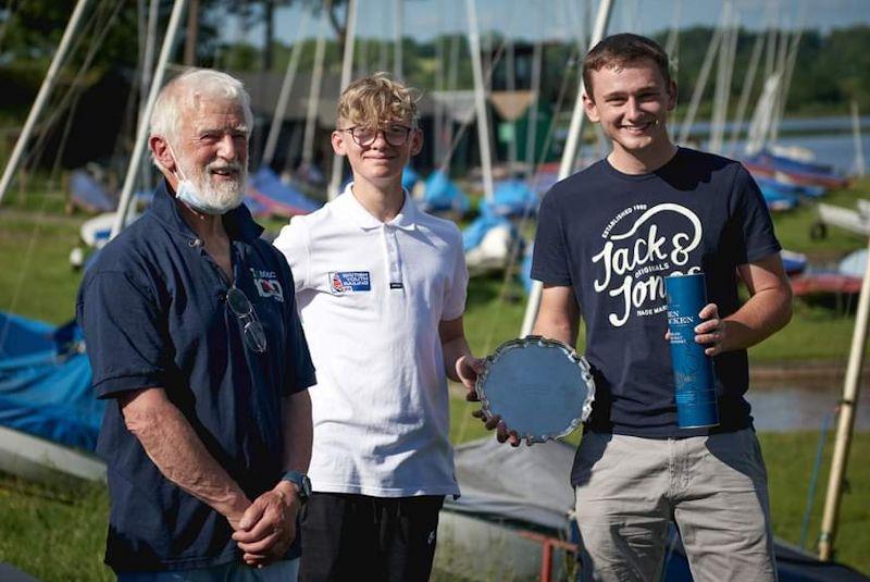 Samuel Bailey & Finlay Morgan win the Lark open meeting at Barnt Green photo copyright Matthew Brown / www.matthewbrown-photography.com taken at Barnt Green Sailing Club and featuring the Lark class