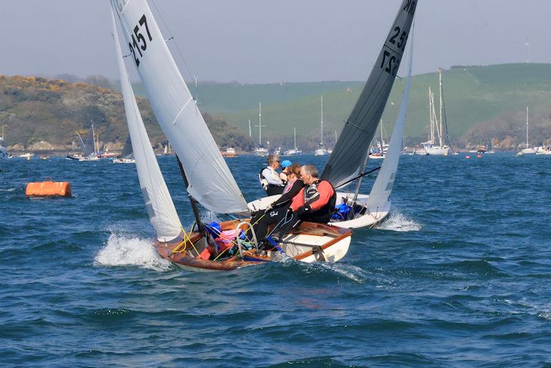 Salcombe YC Sailing Club Series Race 1 photo copyright Lucy Burn taken at Salcombe Yacht Club and featuring the Lark class