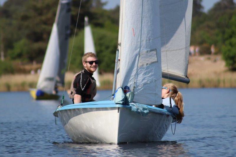 Lark Youth Championship at Frensham Pond - photo © Lorna Nee