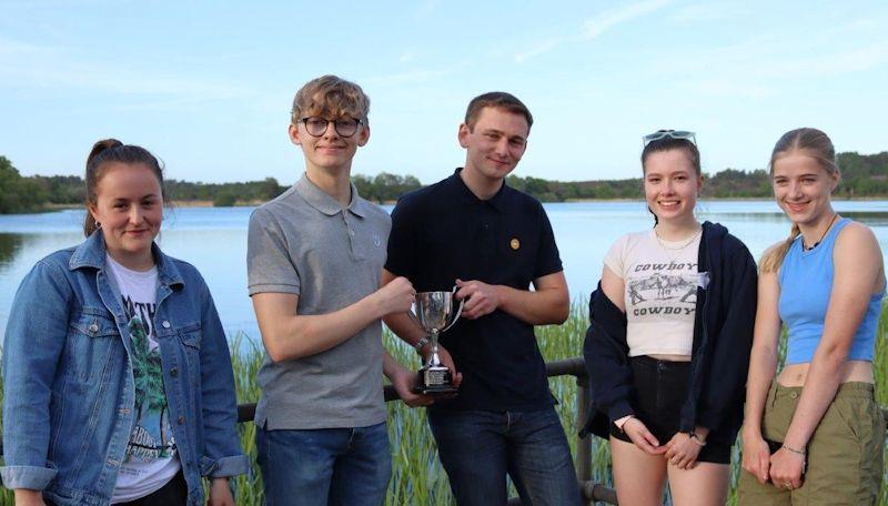 Lark Youth Championship at Frensham Pond photo copyright Lorna Nee taken at Frensham Pond Sailing Club and featuring the Lark class