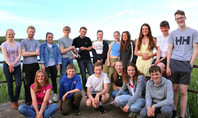 Lark Youth Championship at Frensham Pond photo copyright Lorna Nee taken at Frensham Pond Sailing Club and featuring the Lark class