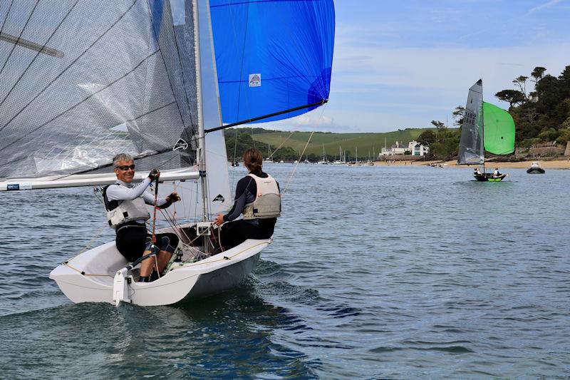 Salcombe YC Sailing Club Series race 6 photo copyright Lucy Burn taken at Salcombe Yacht Club and featuring the Lark class