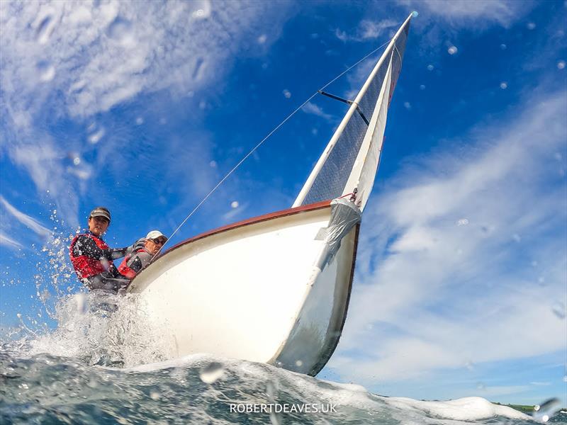 Day 2 of the Musto Lark Nationals at Pentewan - photo © Robert Deaves / www.robertdeaves.uk