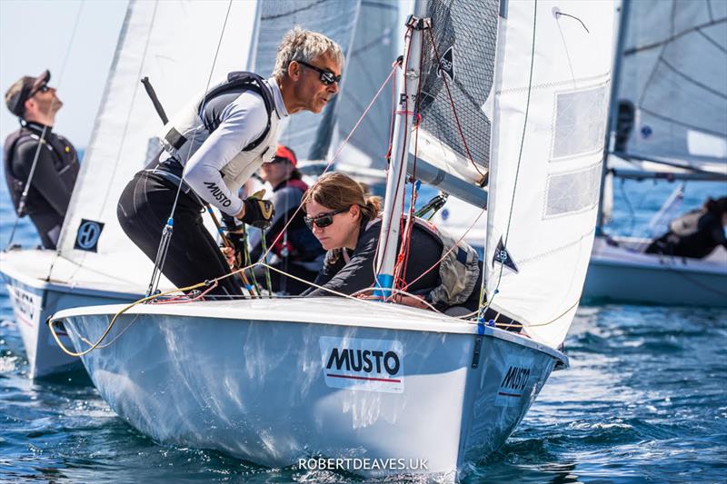 Day 3 of the Musto Lark Nationals at Pentewan - photo © Robert Deaves / www.robertdeaves.uk