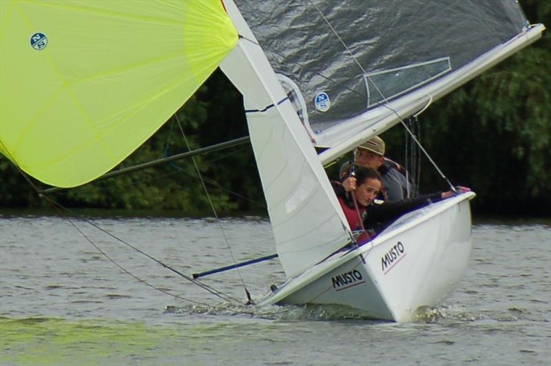 Matt Shorrock and Katie Kinver, third overall in the Lark Inlands at Banbury - photo © Craig Eady