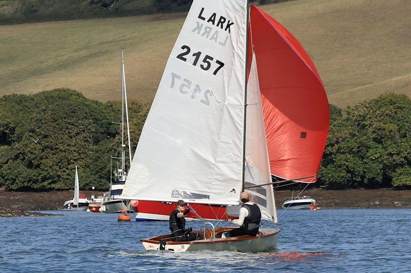 Salcombe YC Autumn Series race 2 photo copyright Lucy Burn taken at Salcombe Yacht Club and featuring the Lark class