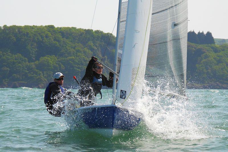 Musto Lark National Championship at Brixham day 2 photo copyright Will Loy taken at Brixham Yacht Club and featuring the Lark class