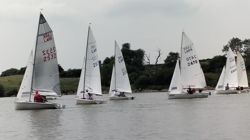 Start of race 2 at the Banbury Lark Open - photo © Paul Rhodes