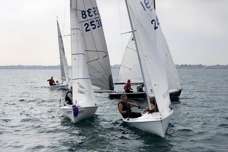 Larks at the Weymouth Regatta 2023 photo copyright Weymouth Sailing Club taken at Weymouth Sailing Club and featuring the Lark class