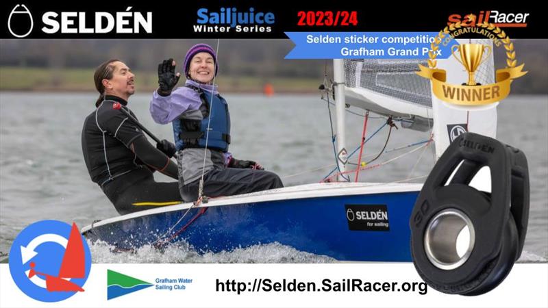 Seldén Sticker competition winners at the Grafham Grand Prix - Olly Saunders & Zara Frankton - photo © Tim Olin / www.olinphoto.co.uk