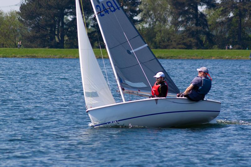 Lark open meeting at Shustoke photo copyright Paul Collins taken at Shustoke Sailing Club and featuring the Lark class