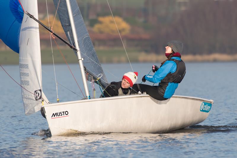 Blithfield Barrel Round 3 photo copyright Michelle Keeling & Keith Walker taken at Blithfield Sailing Club and featuring the Lark class