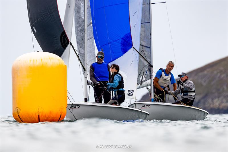 2025 Musto Lark Nationals at Abersoch Day 1 - photo © Robert Deaves / www.robertdeaves.uk