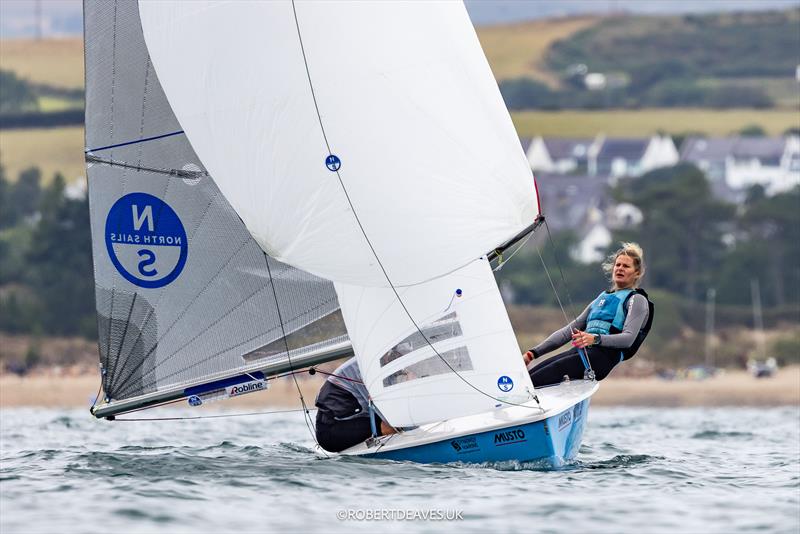 2025 Musto Lark Nationals at Abersoch Day 1 - photo © Robert Deaves / www.robertdeaves.uk