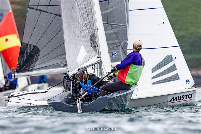 2025 Musto Lark Nationals at Abersoch Day 1 - photo © Robert Deaves / www.robertdeaves.uk