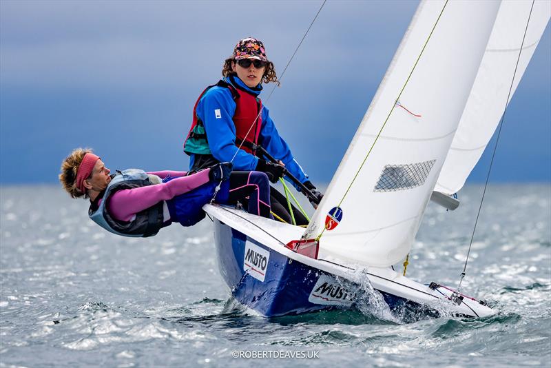 2025 Musto Lark Nationals at Abersoch Day 4 photo copyright Robert Deaves / www.robertdeaves.uk taken at South Caernarvonshire Yacht Club and featuring the Lark class
