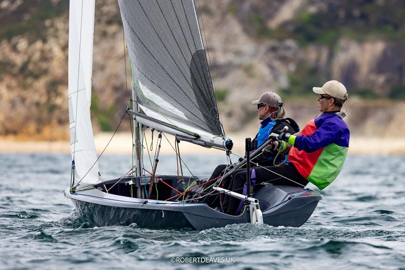 2025 Musto Lark Nationals at Abersoch Day 4 photo copyright Robert Deaves / www.robertdeaves.uk taken at South Caernarvonshire Yacht Club and featuring the Lark class