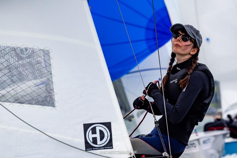 2025 Musto Lark Nationals at Abersoch Day 4 photo copyright Robert Deaves / www.robertdeaves.uk taken at South Caernarvonshire Yacht Club and featuring the Lark class