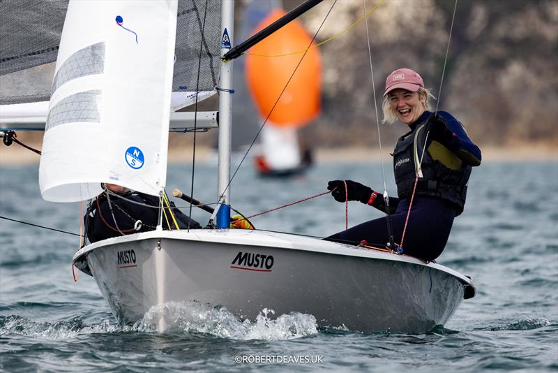 2025 Musto Lark Nationals at Abersoch Day 4 photo copyright Robert Deaves / www.robertdeaves.uk taken at South Caernarvonshire Yacht Club and featuring the Lark class
