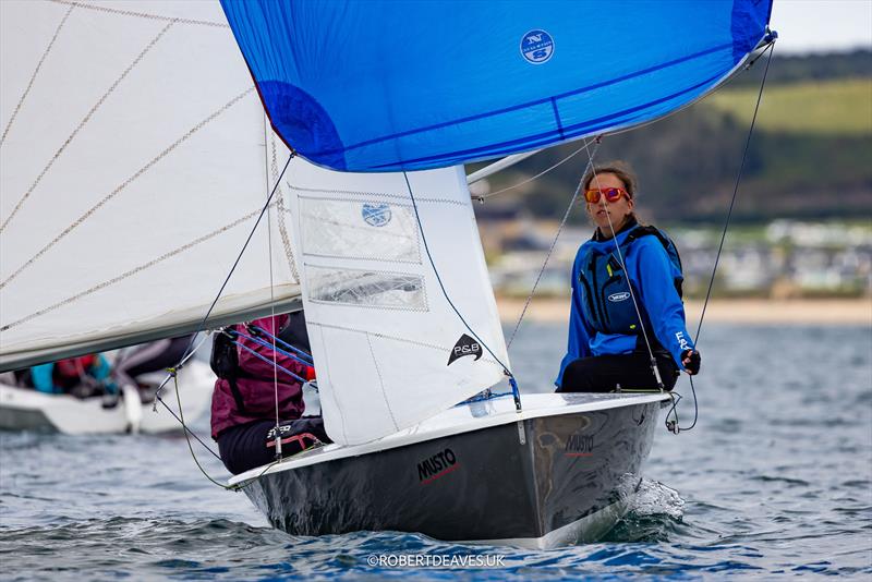 2025 Musto Lark Nationals at Abersoch Day 4 photo copyright Robert Deaves / www.robertdeaves.uk taken at South Caernarvonshire Yacht Club and featuring the Lark class