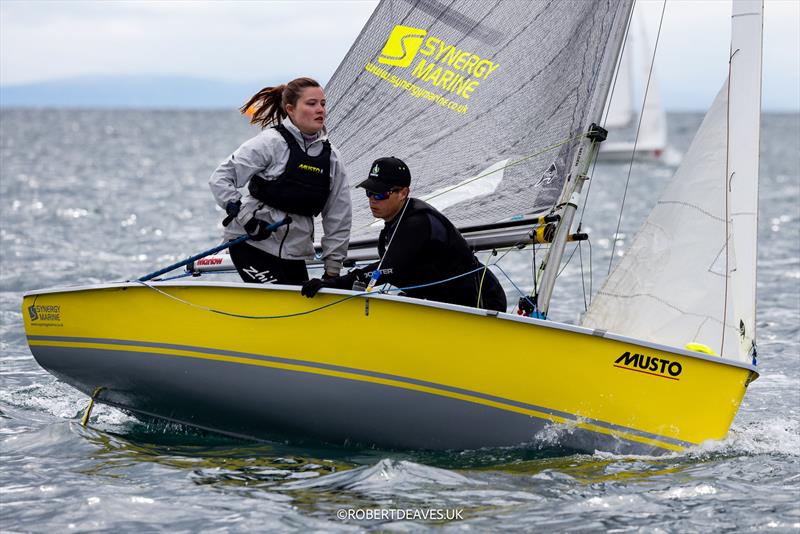 2025 Musto Lark Nationals at Abersoch Day 4 photo copyright Robert Deaves / www.robertdeaves.uk taken at South Caernarvonshire Yacht Club and featuring the Lark class
