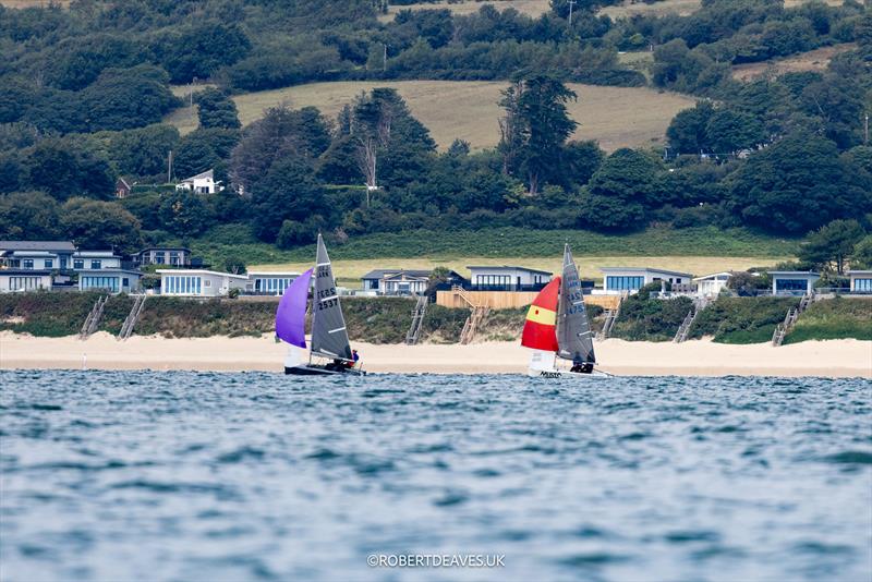 2025 Musto Lark Nationals at Abersoch Day 4 photo copyright Robert Deaves / www.robertdeaves.uk taken at South Caernarvonshire Yacht Club and featuring the Lark class