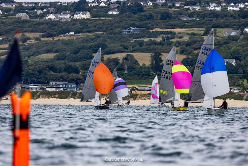 2025 Musto Lark Nationals at Abersoch Day 4 photo copyright Robert Deaves / www.robertdeaves.uk taken at South Caernarvonshire Yacht Club and featuring the Lark class