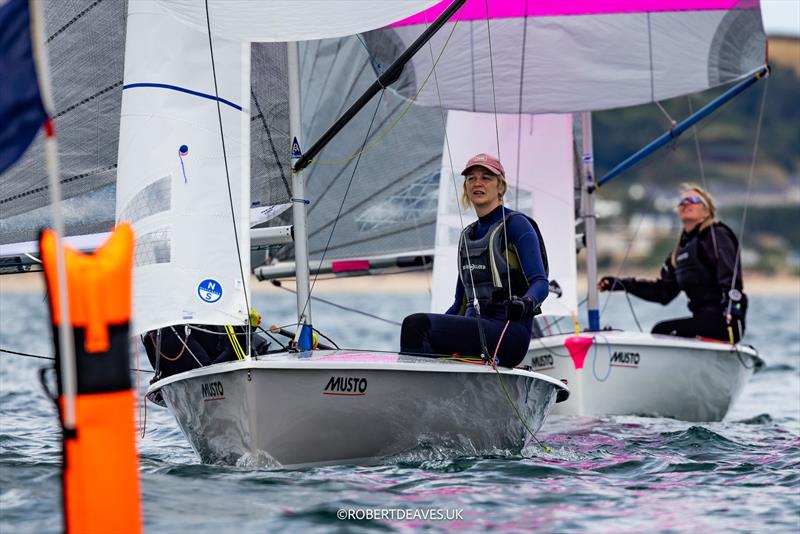 2025 Musto Lark Nationals at Abersoch Day 4 photo copyright Robert Deaves / www.robertdeaves.uk taken at South Caernarvonshire Yacht Club and featuring the Lark class