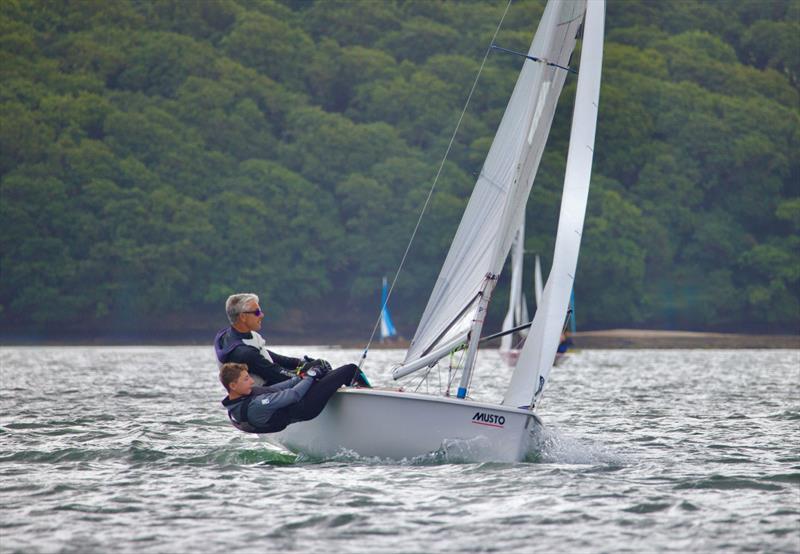 Salcombe Yacht Club Regatta 2025 photo copyright Lucy Burn taken at Salcombe Yacht Club and featuring the Lark class
